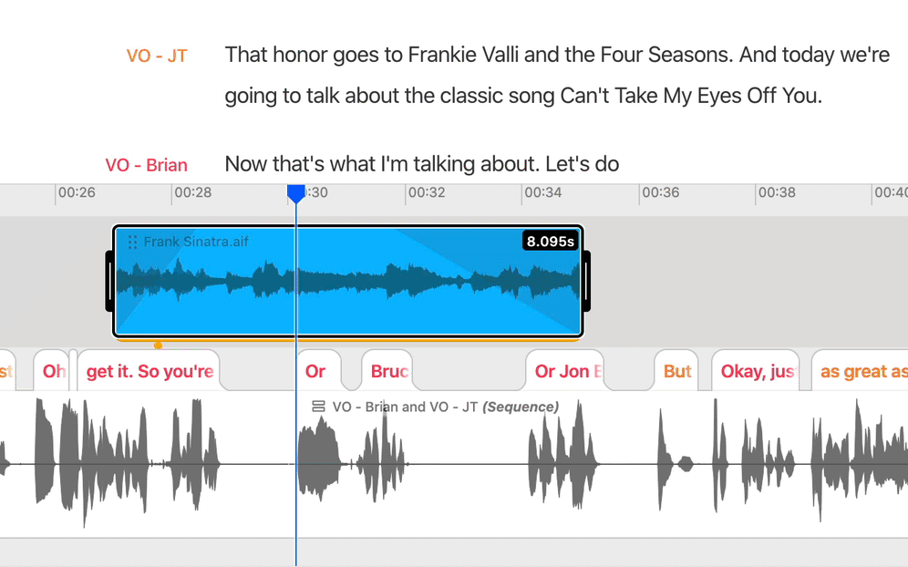 New in Descript Automatic Volume Leveling & Timeline editing improvements